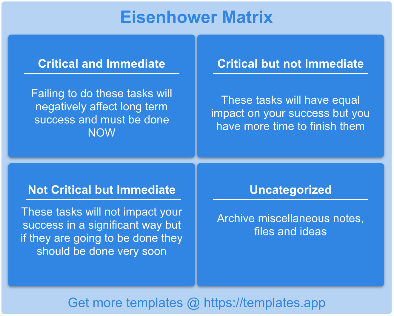 The Unique Alpha Matrix by templates.app