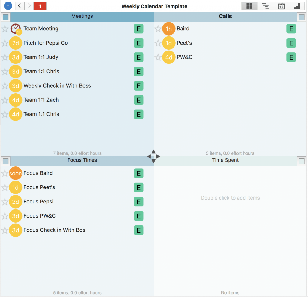 Weekly Calendar Template Templates.App